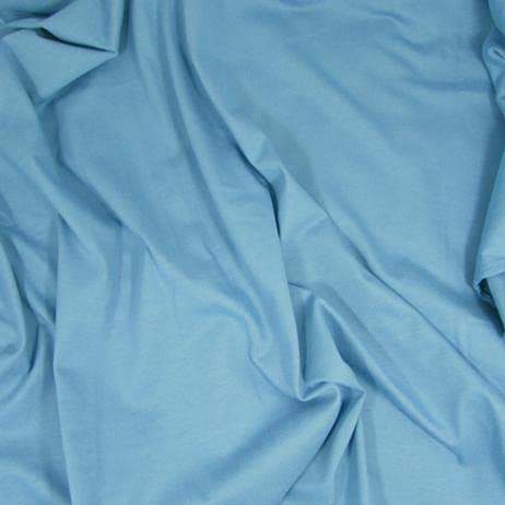 Image of Organic Cotton Jersey - 9.5 Ounce - Baby Blue - 50 Yards