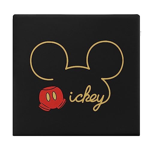 座布団 ミッキーマウス 四角いクッション クッション シートクッション チェアパッド 低反発 体圧分散 座り心地いい 枕芯付き 自宅用 オフィス 業務用 学校 車用 椅子用 ソファー キャラクター 四季通用 35x38cm