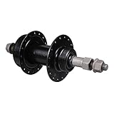 Amosfun Mountain Bike Hub 32 Hole Front Rear Disc Brake Bicycle Hub with Bearing Lightweight Iron Material Cycling Wheel Accessory