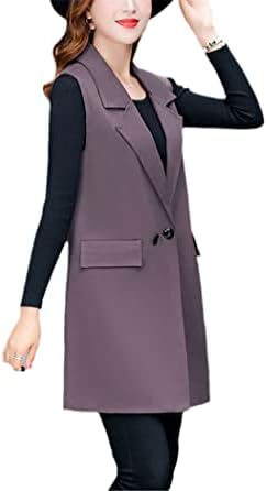 Mode Casual Revers Lange Mouw Vest Dames Pak Jas Plus Size Slim Fit