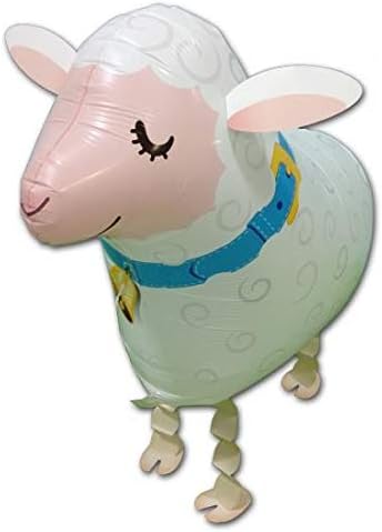 Airwalker Ballon Schaf – laufendender Tier Luftballon Helium Walking Folienballon Deko für Kinder Geburtstag Party Hochzeit Kinder Geschenk JGA Dekoration Tierballons Laufen Airwalker Ballon Schaf – laufendender Tier Luftballon Helium Walking Folienballon Deko für Kinder Geburtstag Party Hochzeit Kinder Geschenk JGA Dekoration Tierballons Laufen