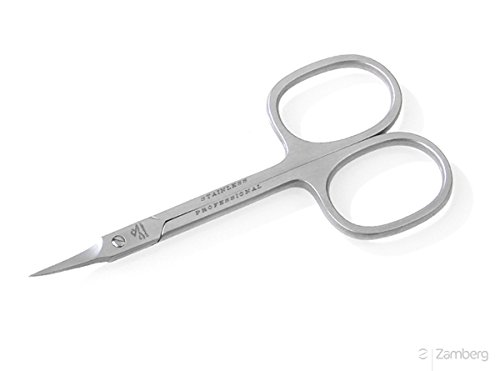 Stainless Steel Tower Point Cuticle Scissors, Optima Line by Premax. Made in Italy