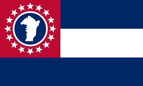 Drapeau Large Cheatham County du Tennessee pour mât extérieur grand format - 2