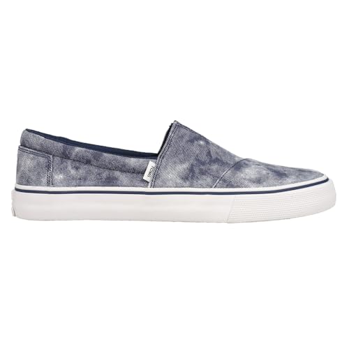 TOMS Mens Alpargata Fenix Slip On Sneakers Shoes Casual - Blue