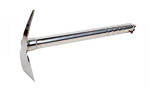Mengbaobao Mbb Stainless Steel Garden Hoe Pick Multipurpose Hand Tool Digging Weeding Seeding Turning Soil #TOP4