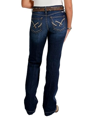 Western Jeans Women Hayley Trouser Dark Wash CB720540012
