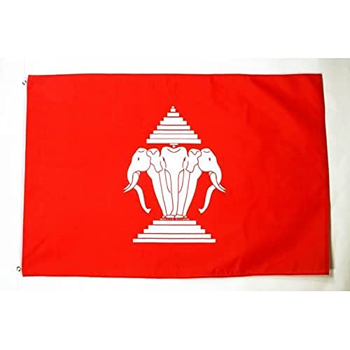 AZ FLAG Laos Old Flag 2' x 3' - Former Laotian flags 60 x 90 cm - Banner 2x3 ft
