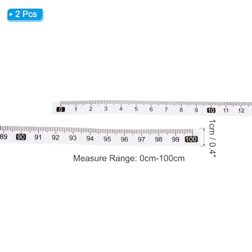 Regla adhesiva genérica 2 unidades 100 cm impermeable miniatura 2