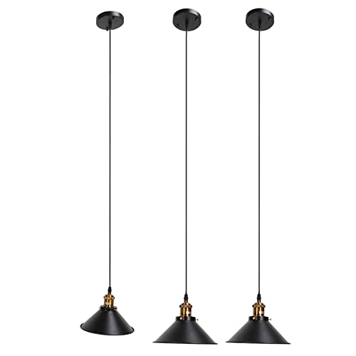 Lámpara de techo E27 para pasillo y exteriores bajo techo en negro 2
