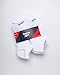 Reebok Mens Low Cut Socks - 8 Pack Stretch Performance Basic No Show - Flat Athletic Socks for Men (Shoe Size 6-12.5), Size 6-12.5, All White