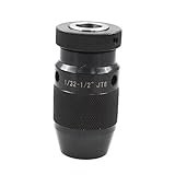 1/32-1/2' 6JT Pro-Series Keyless Drill Chuck Heavy Duty Self Tighten Fit for Hand Electric Drill and Drill Machine