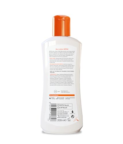 Calypso Sun Lotion - SPF50, 200 ml (Pack of 1) - Image 3