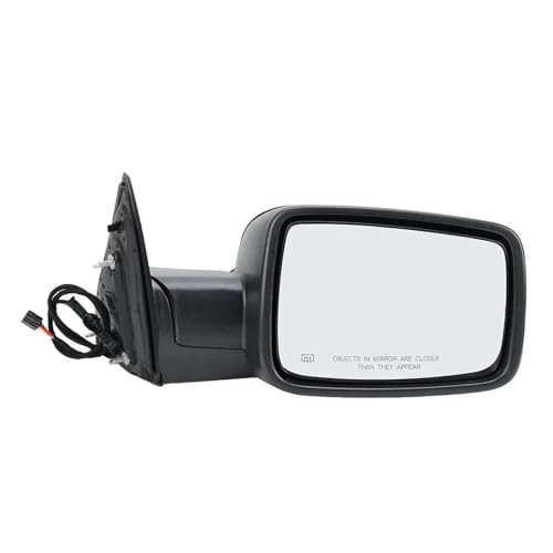 Rétroviseur Dodge RAM 1500 droit noir texturé capteur 2014-2018