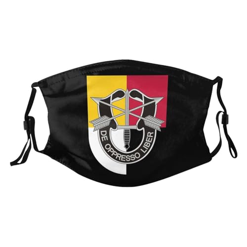 US Army 3rd Special Forces Group Adult Dust Mask Adjustable Dust Face with 2 Filter48