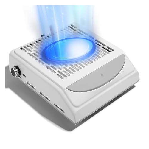 Colector de polvo de uñas de 180W profesional con sistema de filtrado eficiente