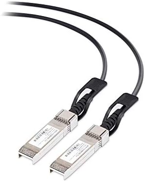 Cable Matters 10GBASE-CU Passive Direct Attach Copper Twinax SFP Cable (SFP+ Cable) Compatible with Cisco, Ubiquiti, Huawei, Netgear, & Supermicro Devices 3m