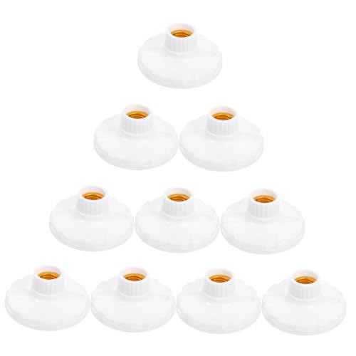 Artibetter 10個 耐熱プラスチック灯ソケット 簡単取り付けランプホルダー ペンダントライト対応 設計で電気漏れ防止 照明アクセサリー