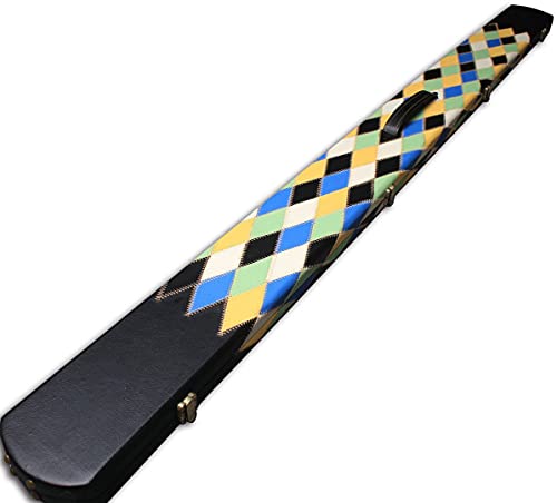 LPC Deluxe Tournament Style Wide 1 Piece Snooker Cue Case With 3 Compartments
