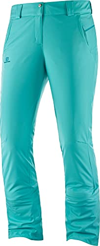 Pantalon de ski Salomon Stormseason W pour femme noir