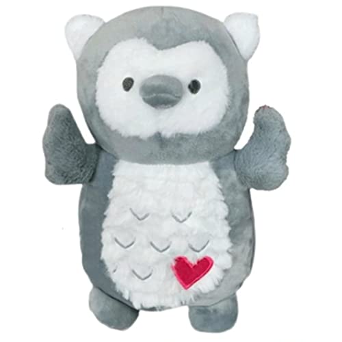 Squishmallows Hug Mees Nikita chouette en peluche douce de 25 cm