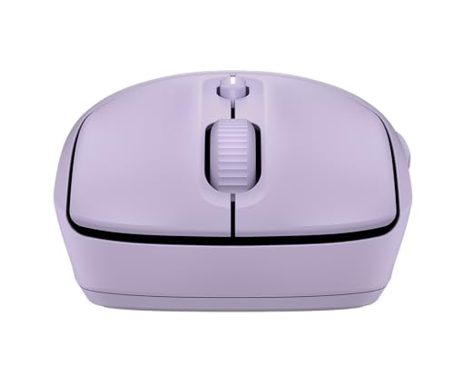 Image of HP 400 Quiet Wireless Mouse, Dual Bluetooth & 2.4GHz, Soft Silicone, Quiet Clicks, Microsoft Wheel, 24-Month Battery, 6000 DPI, Ambidextrous, Eco-Friendly Design, Multi-OS, Purple