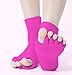 Produktbild Zehenspreizer Socken | 1 Paar in Einheitsgröße | Gegen Hallux Valgus und zur Pediküre
