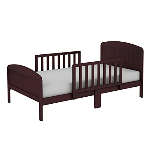 Harrisburg Toddler Bed - Modern Design Toddler Bed For Children, Solid Wood Construction For Kids Bedroom Furniture, Classic Design For Any Decor - By Bk Furniture (Espresso) #TOP2