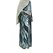 Muslim Prayer Cardigan Fashion Elegant Abaya Islamic Light Dress Comfortable Long Robe for Women