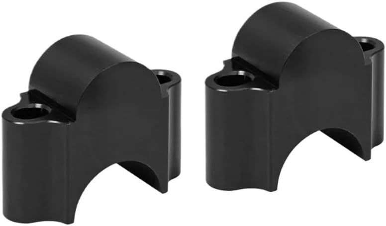 Motorcycle Handlebar Risers Motorcycle Handlebar Riser 7/8" 1" Handle Bar Clamp for 22mm 25mm Extend Adapter Motorcycle Riser Handlebar Mount Adapter
