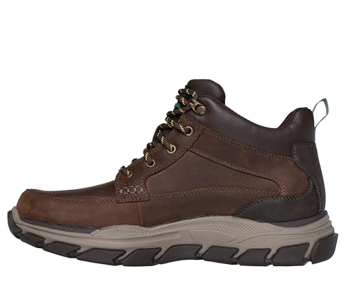 Skechers Men's John Deere: Respected-Landin Waterproof Mid Top Leather Lace Up Boots2