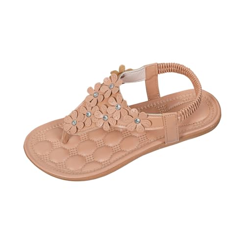 Sandale blanche femme pour la plage et mules d'été confortables en taille 36-41
