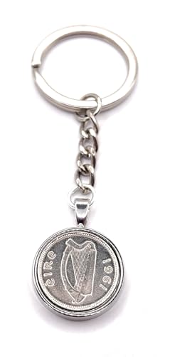 Porte-clés anniversaire 1961 en argent pour célébrer les 64 ans de maman ou papa