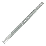 Gruccia diretta 225 mm – 100 pezzi Gruccia a U per assi in legno coperta Gruccia soffitti profili CD piatti.