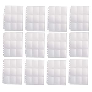 QUMIIRITY 50 Stück Transparente Sammelkartenhüllen