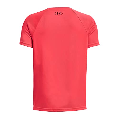Image of Under Armour Boys' Tech Hybrid Printed Fill Short-Sleeve T-Shirt