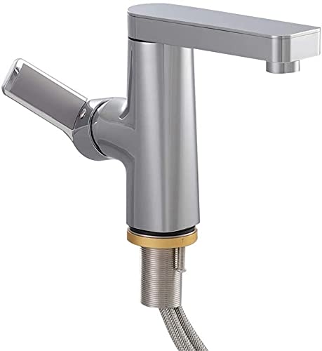 Wastafel Kraan Huishoudelijke UnderdIvered Kraan, G1 / 2"Badkamer Kraan Waterval Exclusieve Draaibare Handvat Individuele gat Badkamer Gootsteen Kraan - Image 4