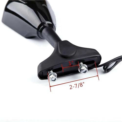 Espejos retrovisores de motocicleta intermitentes integrados para Suzuki GSXR para mayor seguridad 3