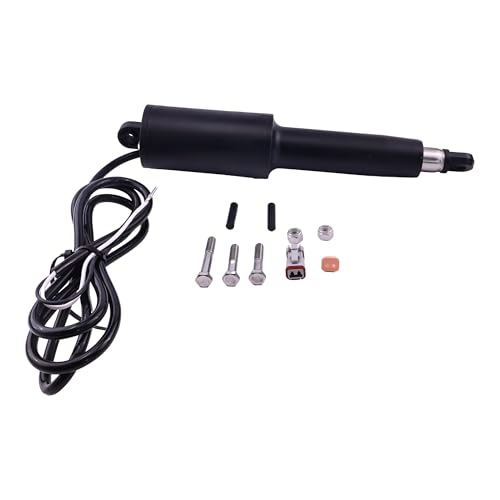 102 Series Standard Actuator, 12V 4-1/4 in. Stroke for Lenco Marine Trimmers, Heavy Duty 14 in. Long by 2.5 in. Wide, Corrosion Resistant, with 6 ft. Cord and Hardware 15059-001 15059001