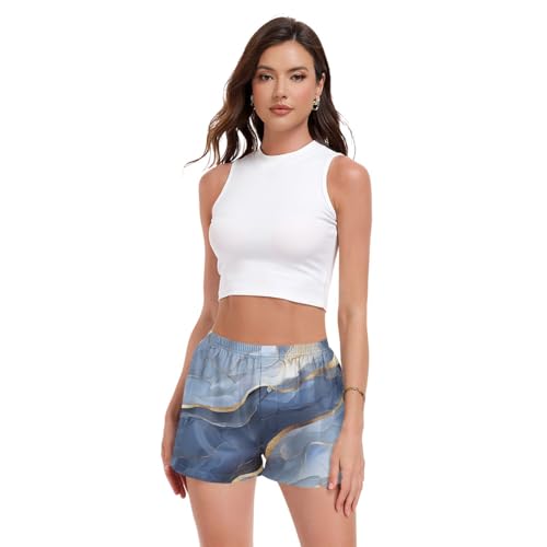 Boxer décontracté femme extensible résout les frottements en vacances