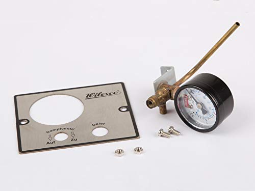 Wilesco 01532 ET Pressure Gauge M 5 Thread Diameter 30 mm