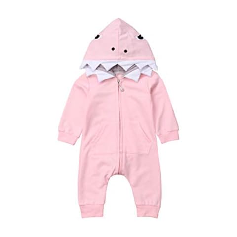 Geagodelia Unisex bebé recién nacido con capucha mono Cover