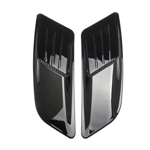 Kompatibel Für Mercedes-Benz W204 C200 C250 C300: Lufteinlass-Abdeckung für die Motorhaube (Motorhaubenentlüftung) – Zierleiste/Zubehör(Black)