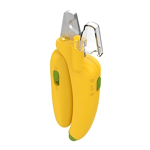 Hemoton Pet Nail Clipper for Cats Dogs Durable Nail Trimming Tool Arc Blades for Accurate Cutting Convenient Wear Resistant for All