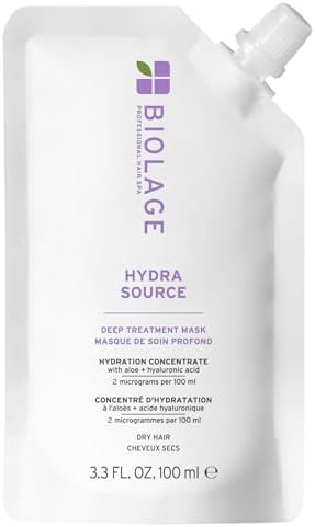 Biolage Hydra Source Deep Treatment Mask, Hydrating Dry Hair, 100ml