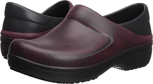 Image of Crocs Women's Neria Pro II Work Clogs | Enclosed Toe | Slip Resistant | All Day Comfort