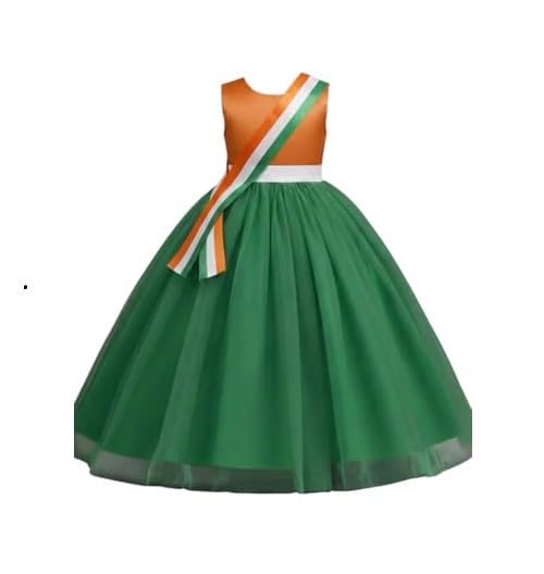 TAGAS Girls? Elegant Sleeveless Tulle Party Dress||Baby Girl Dress|| Frock for Girls|prinsses Dresses | Dress for Girls|