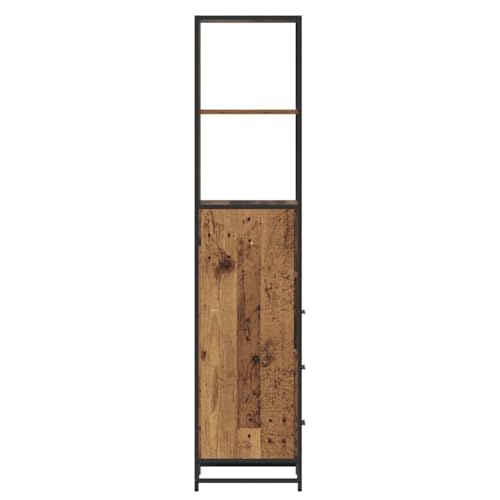 Muebles de baño para aseo de invitados con estantes organizadores 7