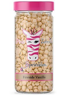 Pink Zebra Fireside Vanilla 3.75 oz. Jar Sprinkles