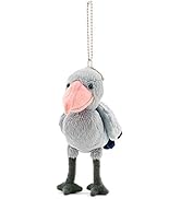 [ＣＯＬＯＲＡＴＡ] カロラータ ぬいぐるみ マスコット ハシビロコウ (リアル 鳥類/チェーン付き) かわいい 鳥 キーホルダー お人形 ギフト プレゼント (検針2度済み)