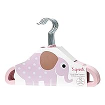 3-Sprouts-Elefante-Set-de-perchas-unisex